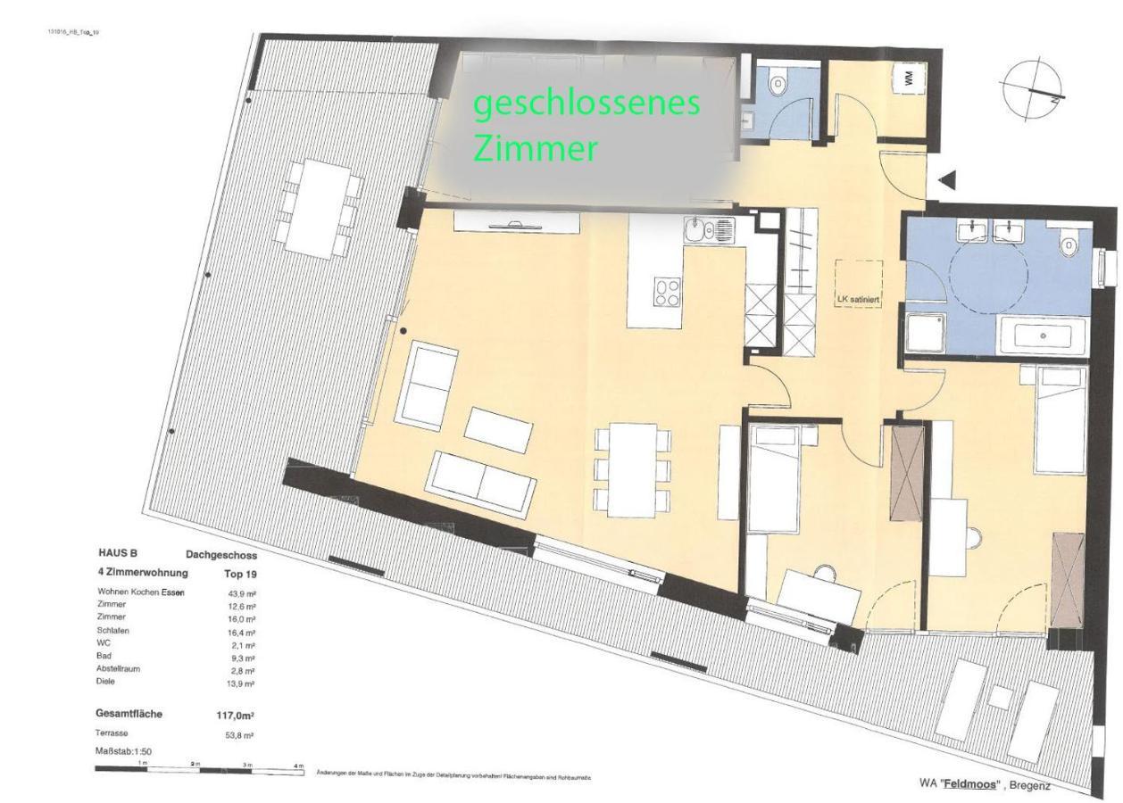 Apartamento Luxus Penthouse Bregenz Feldmoos Mit Whirlpool & Riesen Terrasse, Nahe Festspiele Exterior foto