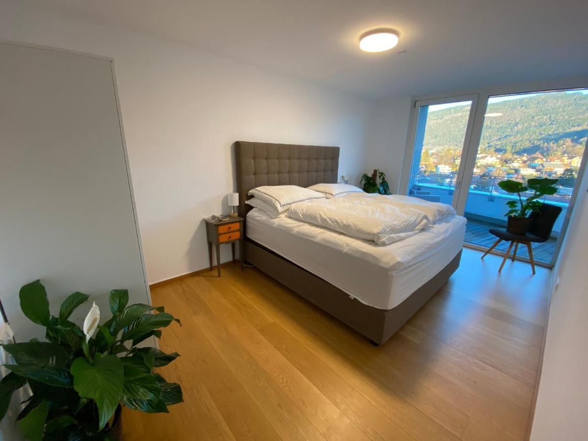 Apartamento Luxus Penthouse Bregenz Feldmoos Mit Whirlpool & Riesen Terrasse, Nahe Festspiele Exterior foto